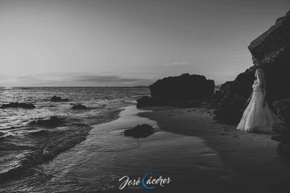 Postboda en Río Majaceite y playa de la muralla