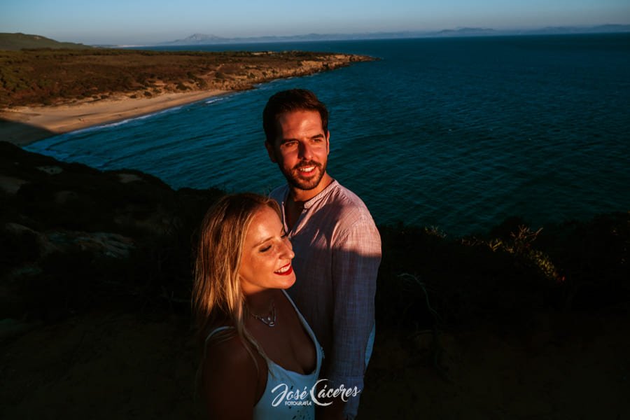 Preboda al Atardecer en la playa Zahara 